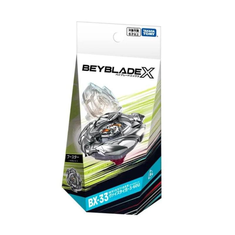 Beyblade Takara Tomy BX-33 Weiss Tiger 3-60U Beyblade X - Conjunto